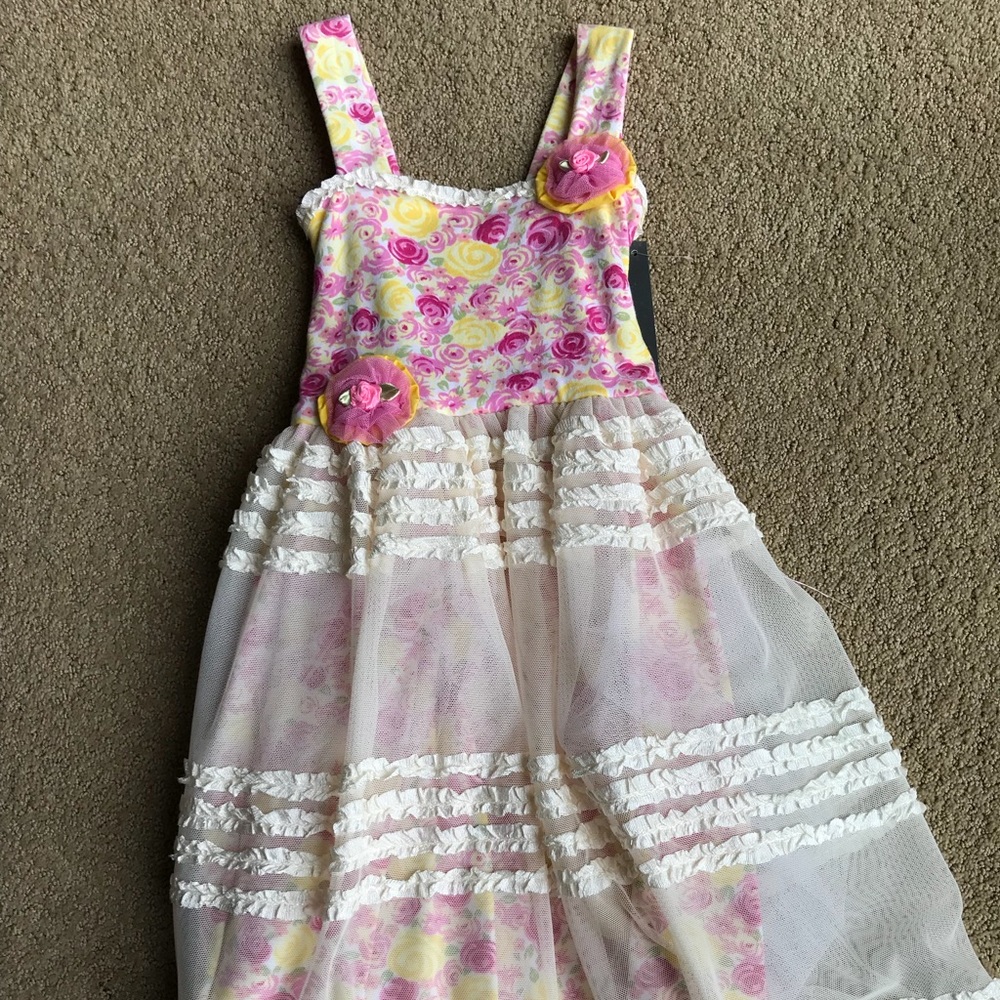 NWT Cach Cach Floral dress Sz 5